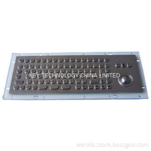IP65 Waterproof Industrial Mini Keyboard With Trackball / F